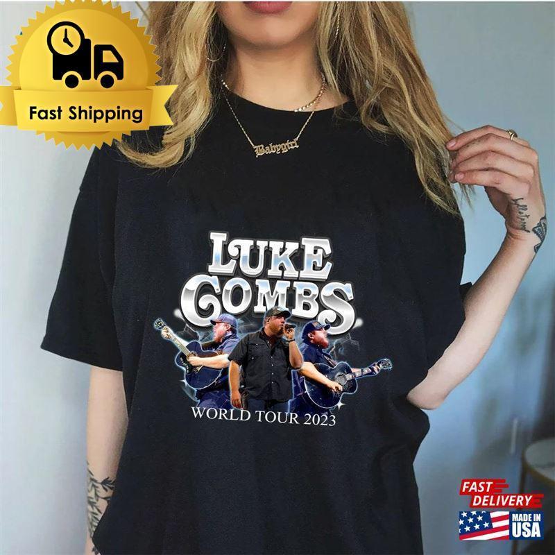 Xxx Combs World Tour Shirt Country Music Concert